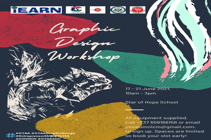 Lire la suite à propos de l’article Cameroon Activity: Graphic Design Training June 21st to 24th JUNE, 2021