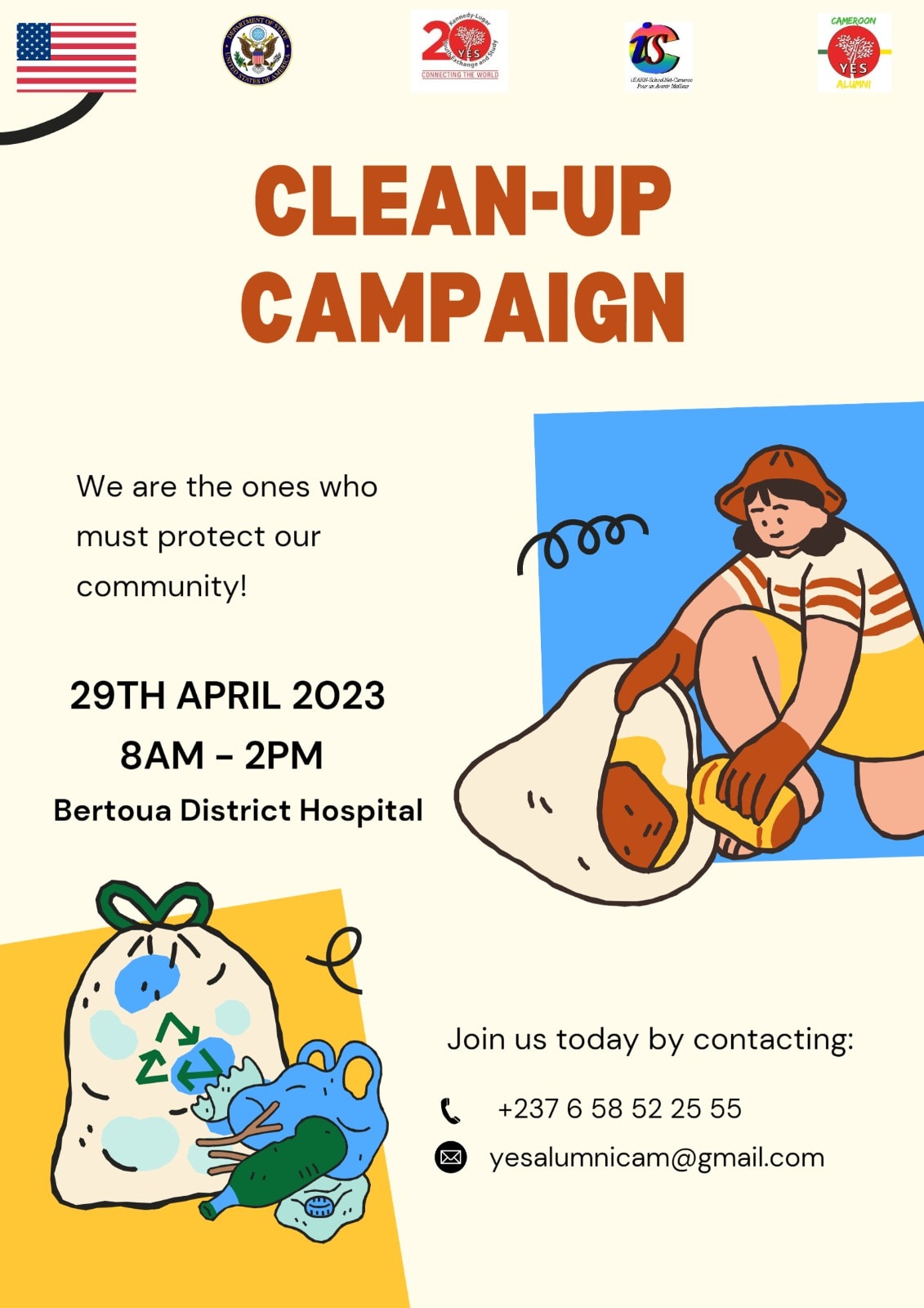 Lire la suite à propos de l’article Cleaning campaign at the Bertoua District Hospital